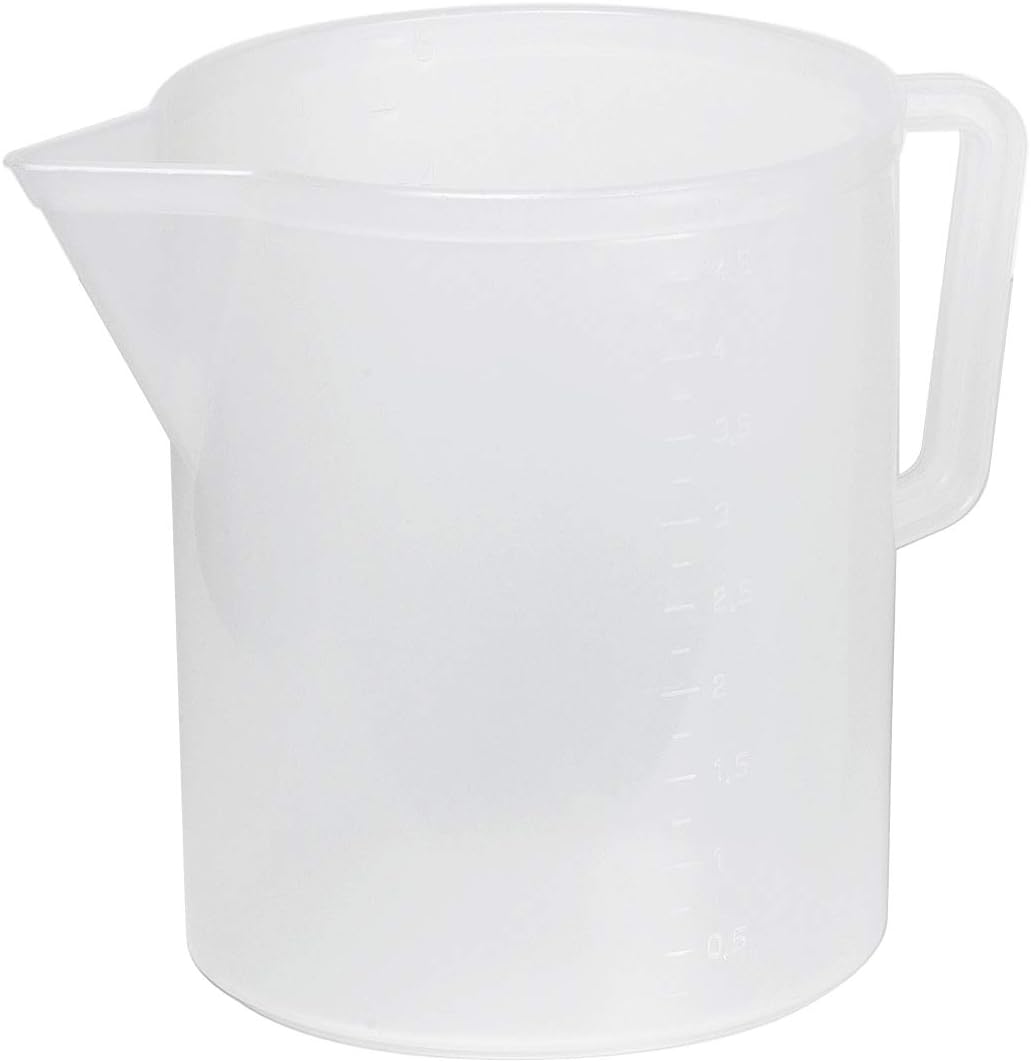 Caraffa in plastica graduata 3L - recipiente per liquidi ed alimenti