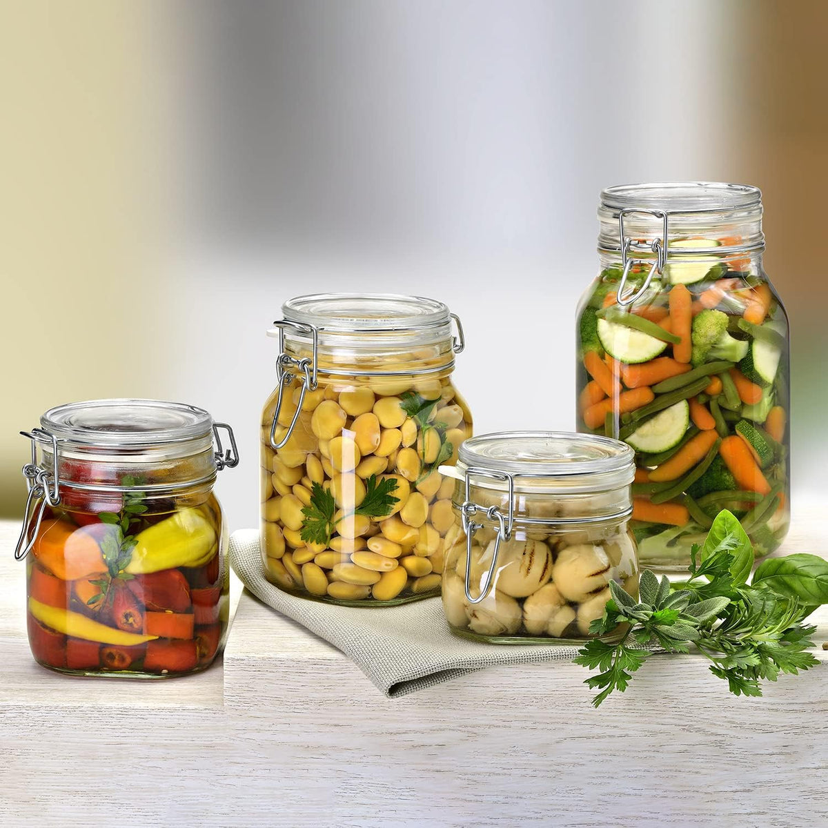 Vaso ermetico FIDO 5L - Vasetto per conserve MADE IN ITALY