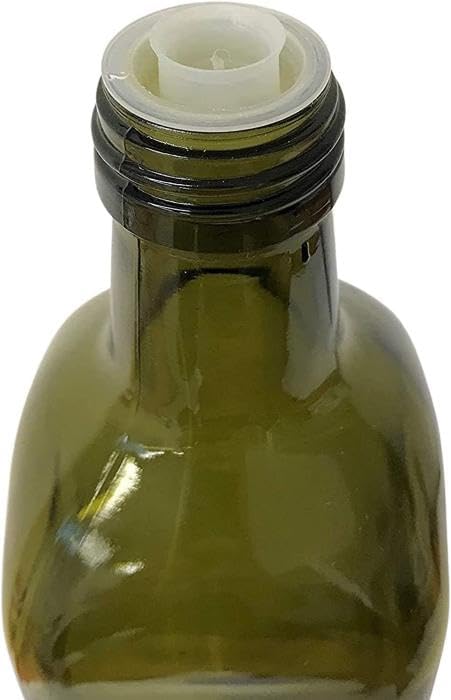 6 Bottiglie Per Olio E Liquore 250 msatore Olio Salvagoccia e Tappo Ermetico - Made In Italy