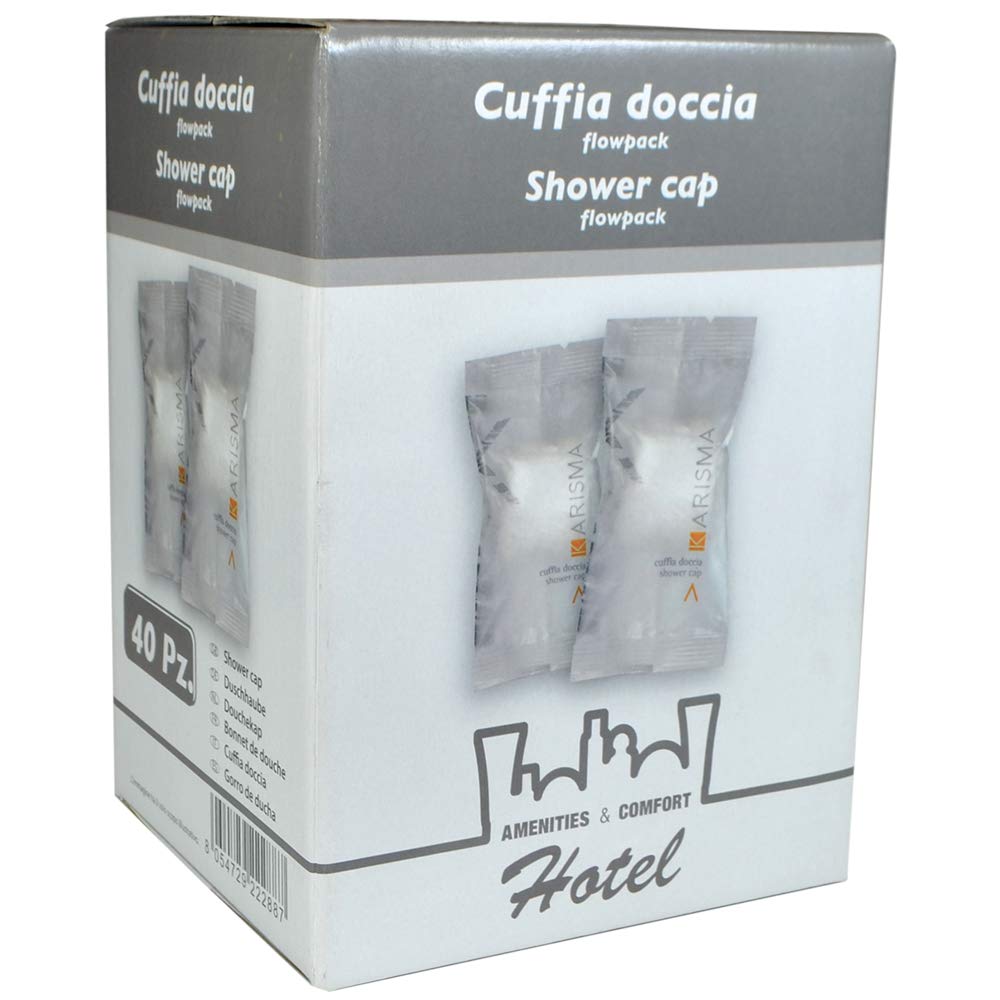 Karisma  Multipack Cuffia Doccia Flow Pack, 40 Pezzi