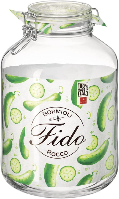 Vaso ermetico FIDO 5L - Vasetto per conserve MADE IN ITALY